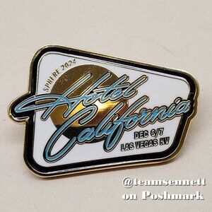 Eagles Sphere Enamel Pin / Weekend 7 / December 6 & 7 2024 / Hotel California